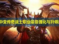 新开中变传奇战士职业装备强化与升级路径