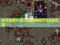 新开传奇SF战士职业冲锋技巧与实战应用